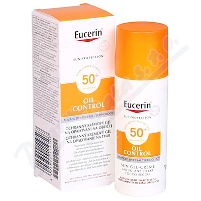 Levně EUCERIN SUN gel na obl Oil Control SPF50+50ml