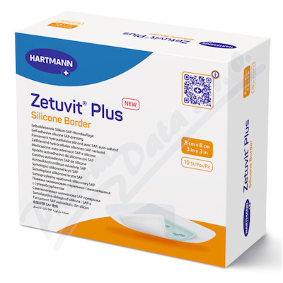Levně Zetuvit Plus Silicone B. 8x8cm silikon. krytí 10ks