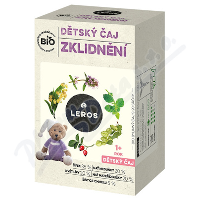 Levně LEROS dětský čaj zklidnění 1+r BIO 20x1.8g