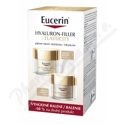 Levně Eucerin HYALURON-FIL.+ELAST.den+noc.kr.2x50ml2024
