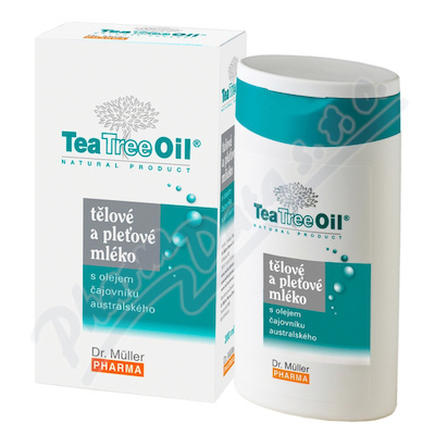 Levně Tea Tree Oil tělové a pleť.mléko 200ml Dr.Müller