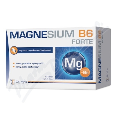 Levně Magnesium B6 Forte Da Vinci Pharma 60 tablet