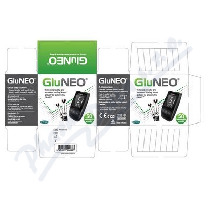Levně Proužky diagnostické Gluneo 50ks (2x25ks)