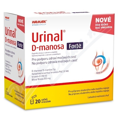 Levně Urinal D-manosa Forte 20 sáčků