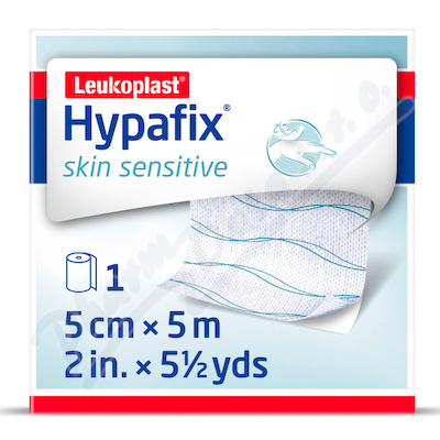 Levně Leukoplast Hypafix Skin Sensit.fix.kr.5cmx5m 1ks