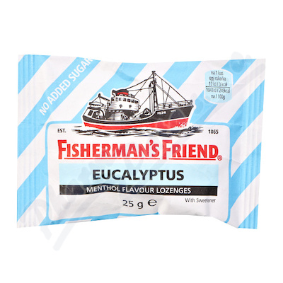 Levně Fishermans Friend bonbóny dia eukalyptus/modré 25g
