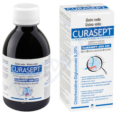 Levně CURASEPT ADS 220 ústní voda 0.20% CHX 200ml