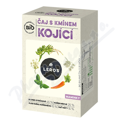 Levně LEROS čaj s kmínem kojící Bio 20x1.8g