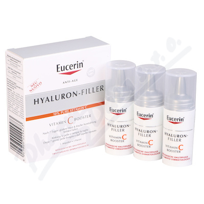 Levně EUCERIN HYALURON-FILLER Vitamin C Booster 3x8ml