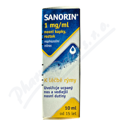 Levně Sanorin 1mg/ml nas.gtt.sol.1x10ml