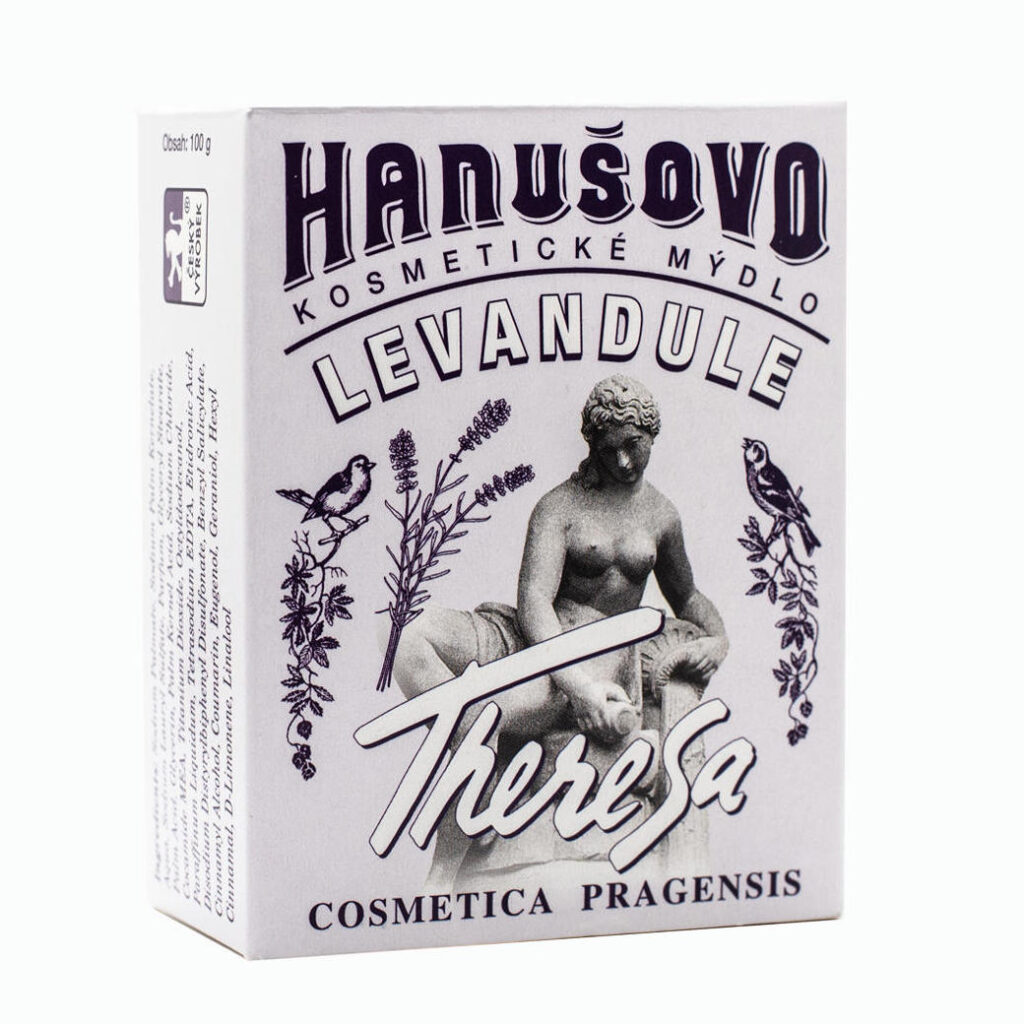 Levně Hanušovo kosmetické mýdlo LEVANDULE 100 g