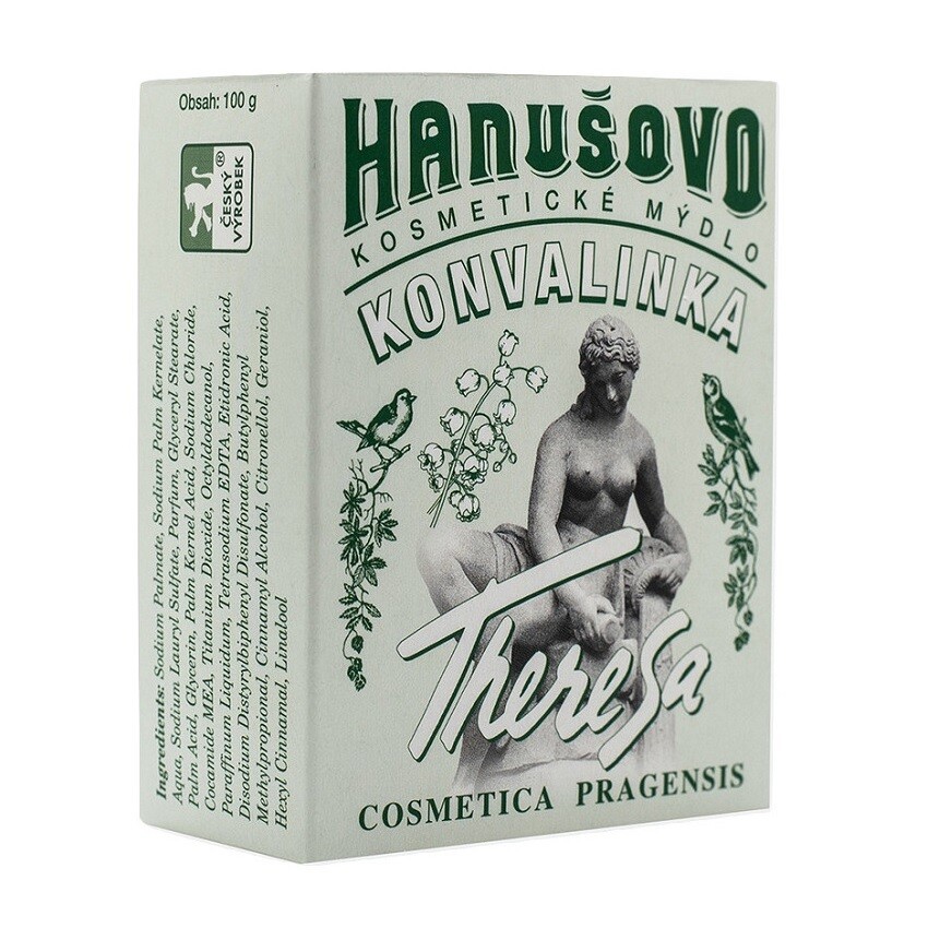 Levně Hanušovo kosmetické mýdlo KONVALINKA 100g