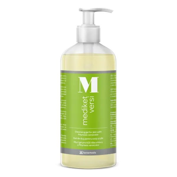 Levně Mediket Versi mycí gel Pityriasis versicolor 500ml