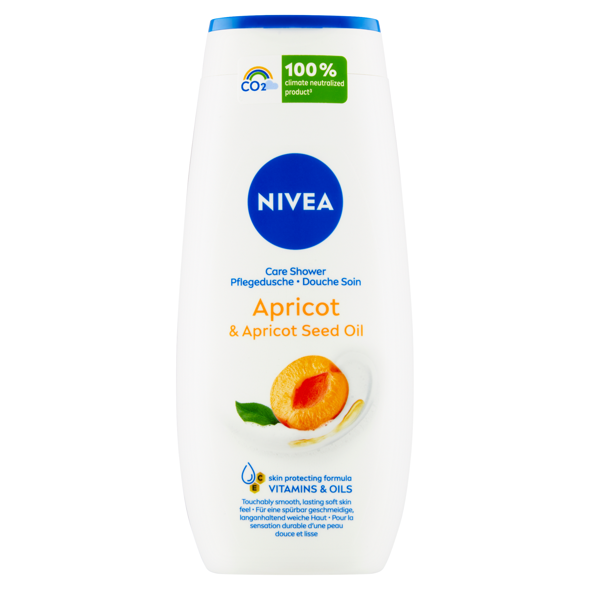 Levně NIVEA Pečující sprchový gel Apricot 250ml