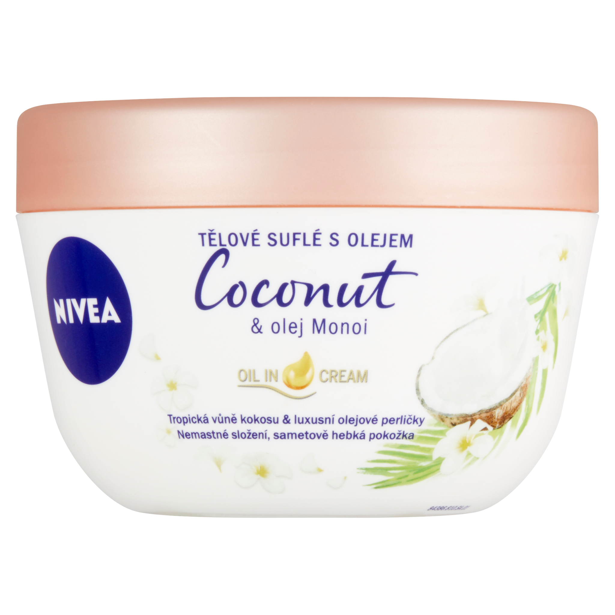 Levně NIVEA Coconut&Manoi Oil tělové suflé 200ml