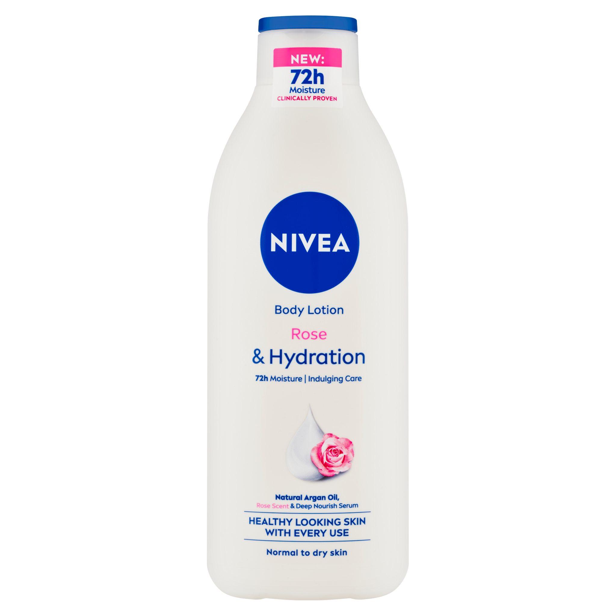 Levně NIVEA Tělové mléko Rose & Hydration 400ml