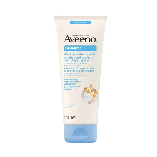 Levně Aveeno Dermexa emolienční tělový krém 200ml
