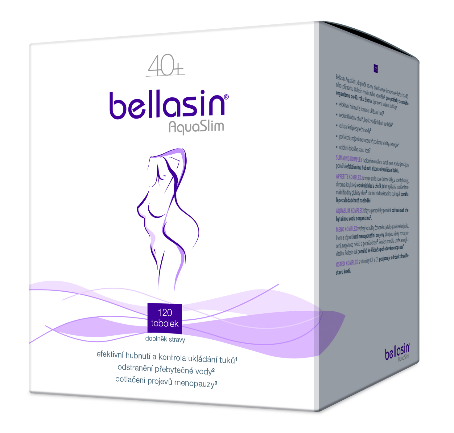 Levně Bellasin AquaSlim 120 tobolek