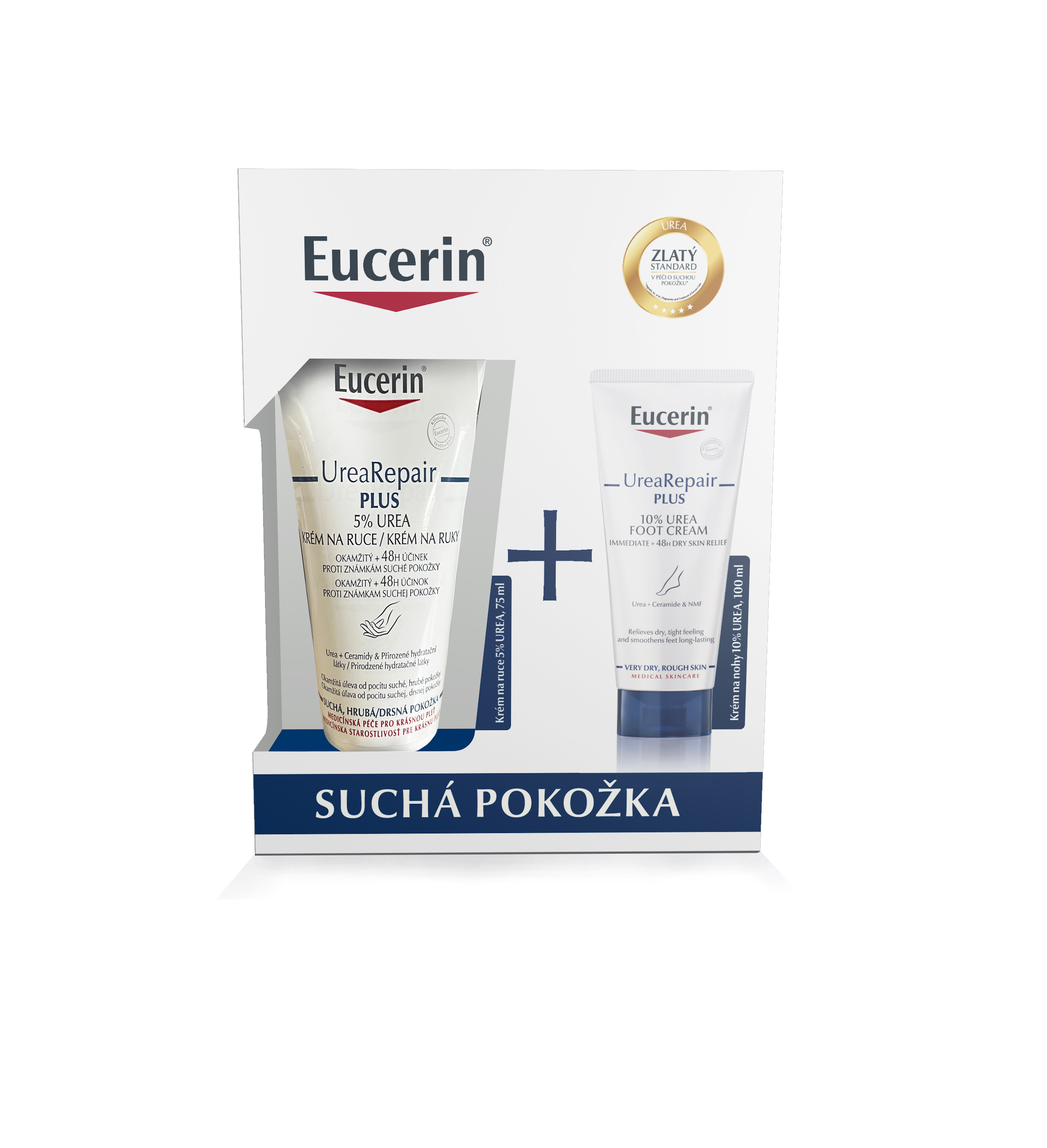 Levně EUCERIN UreaRepair PLUS suchá pokožka Vánoce 2023