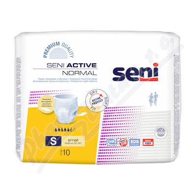 Levně Seni Active Normal Small ink.plen.kalhotky 10ks