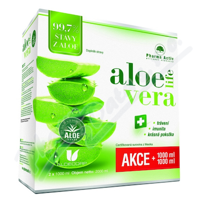 Levně AloeVeraLife šťáva z aloe 99.7% 1000ml 1+1zdarma