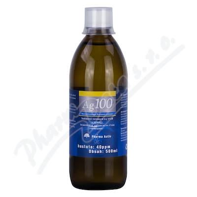 Levně Koloidní stříbro Ag100 40ppm 500ml
