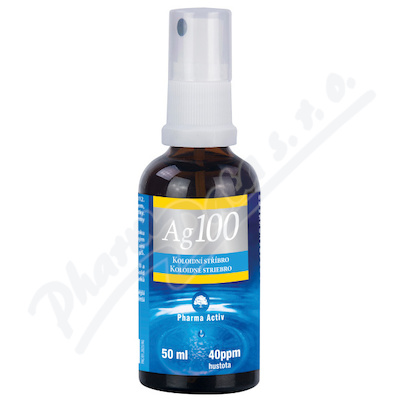 Levně Koloidní stříbro Ag100 40ppm spray 50ml