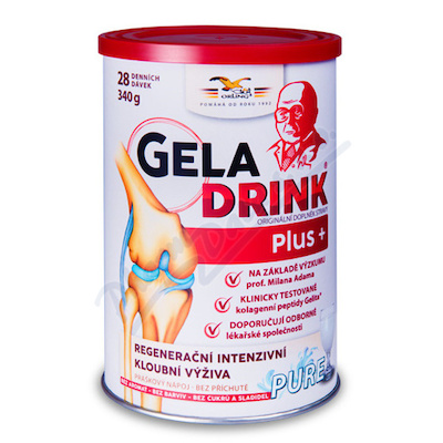 Levně Geladrink Plus Pure práškový nápoj 340g