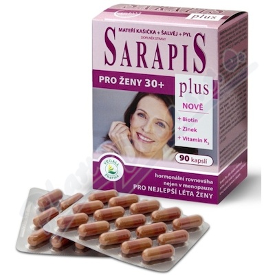 Levně Sarapis plus pro ženy 30+ cps.90