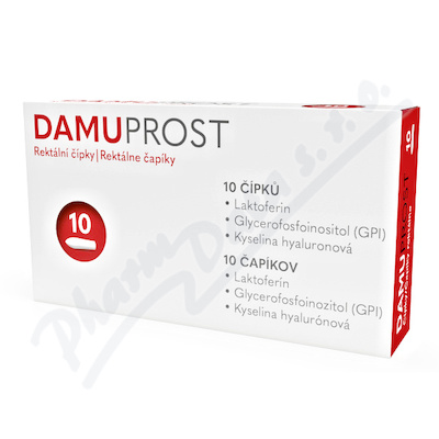 Levně DAMUPROST rektální čípky 10ks