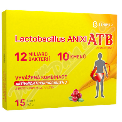 Levně Lactobacillus ANIXI ATB cps.15