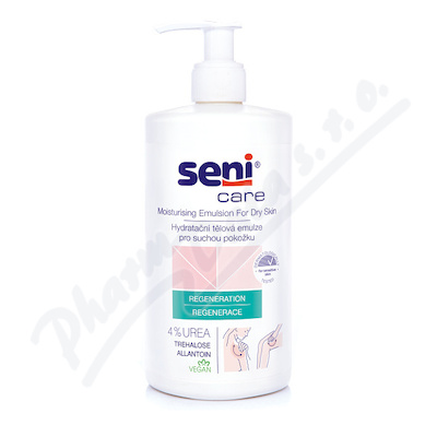 Levně Seni Care hydratační tělová emulze 4% urea 500ml