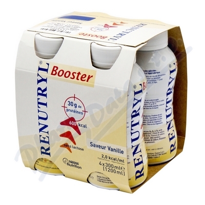 Levně Renutryl Booster Vanilková příchuť por.sol.4x300ml