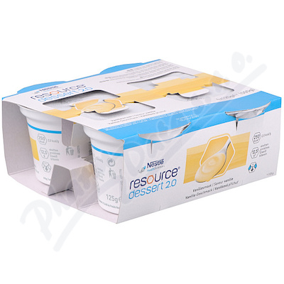 Levně Resource Dessert 2.0 vanilka por.sol.4x125g