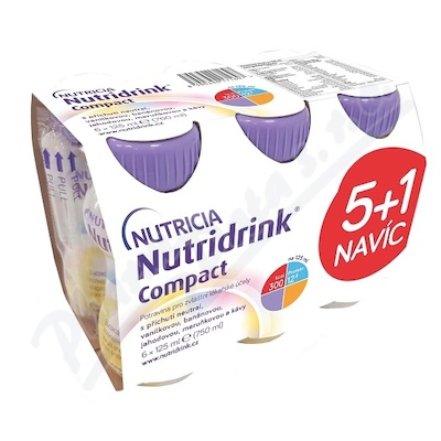 Levně NUTRIDRINK COMPACT 5+1 por.sol. 6x125ml