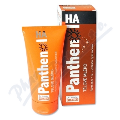 Levně Panthenol HA tělové mléko 7% 200ml Dr.Müller