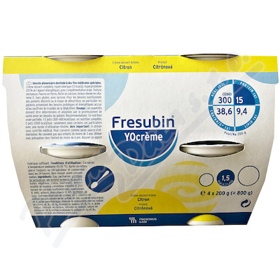 Levně Fresubin YOcreme příchuť citronová por.sol.4x200g