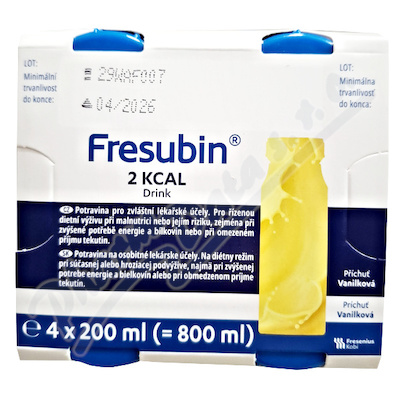 Levně Fresubin 2kcal drink vanilka por.sol.4x200ml