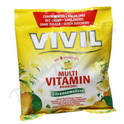 Levně Vivil Multivitamín citr+meduňka 8vit.bez cukru 60g