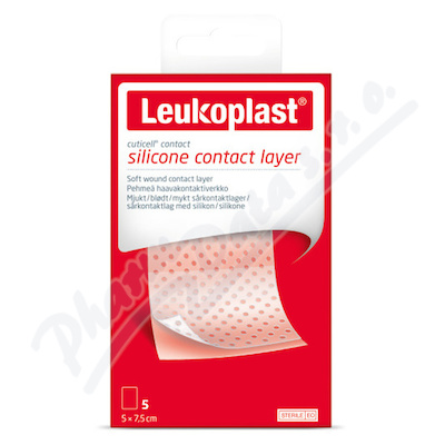 Levně Leukoplast Cuticell Cont.5x7.5cm 5ks tran.sil.mř.