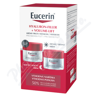 Levně EUCERIN HYALURON-FILLLER+VOL.den+noc.kr.2x50ml2023