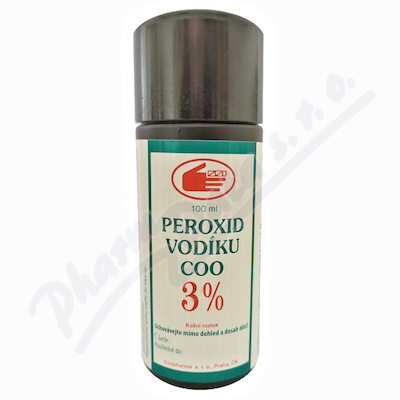Levně Peroxid vodíku COO 3% drm.sol.100ml