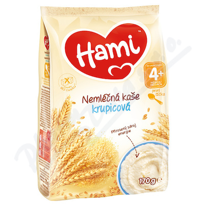 Levně Hami nemléčná kaše krupicová 170g 4M