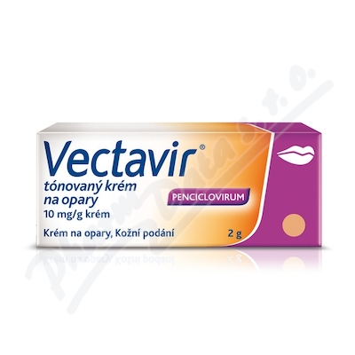 Levně Vectavir tónovaný krém na opary 10mg/g crm.2g