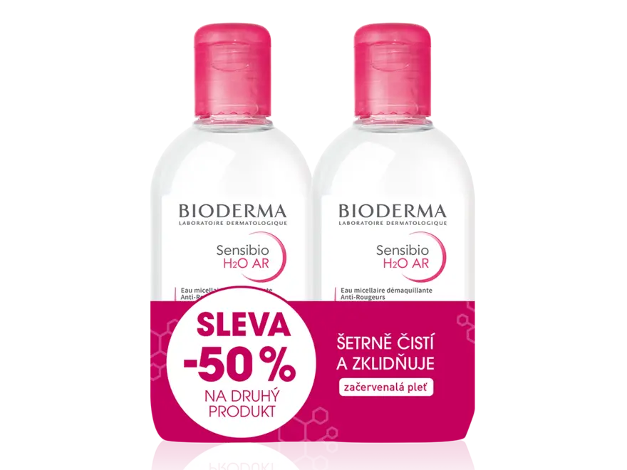 Levně BIODERMA Sensibio H2O 250ml 1+1 Festival