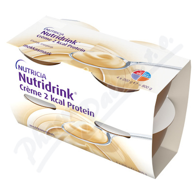 Levně Nutridrink Creme 2 kcal Protein s př.kávy 4x200g