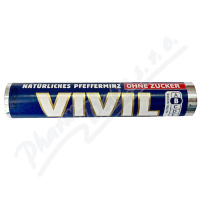 Levně Vivil Peprmint bez cukru 28g
