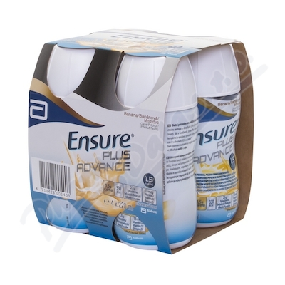 Levně Ensure Plus Advance banánová přích.por.sol.4x220ml