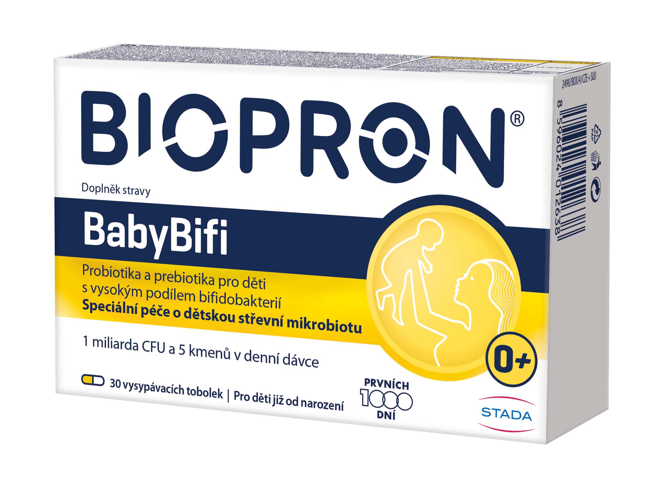 Levně Walmark Biopron LAKTOBACILY Baby BiFi+, 30 tobolek