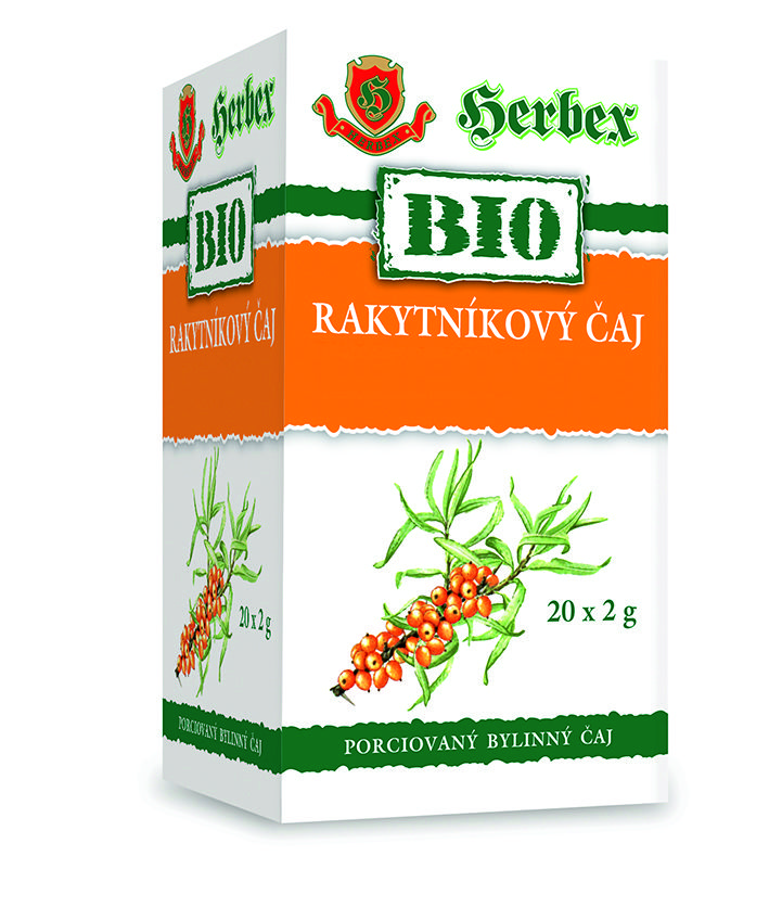 Levně HERBEX BIO Tea Rakytník řešetlákový n.s.20x2g